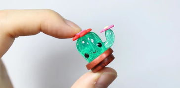 萌翻朋友圈！DIY樹脂仙人掌手工藝品，讓生活充滿可愛綠意